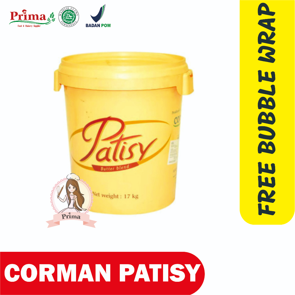 

Corman patisy butter (Kemasan Repack)