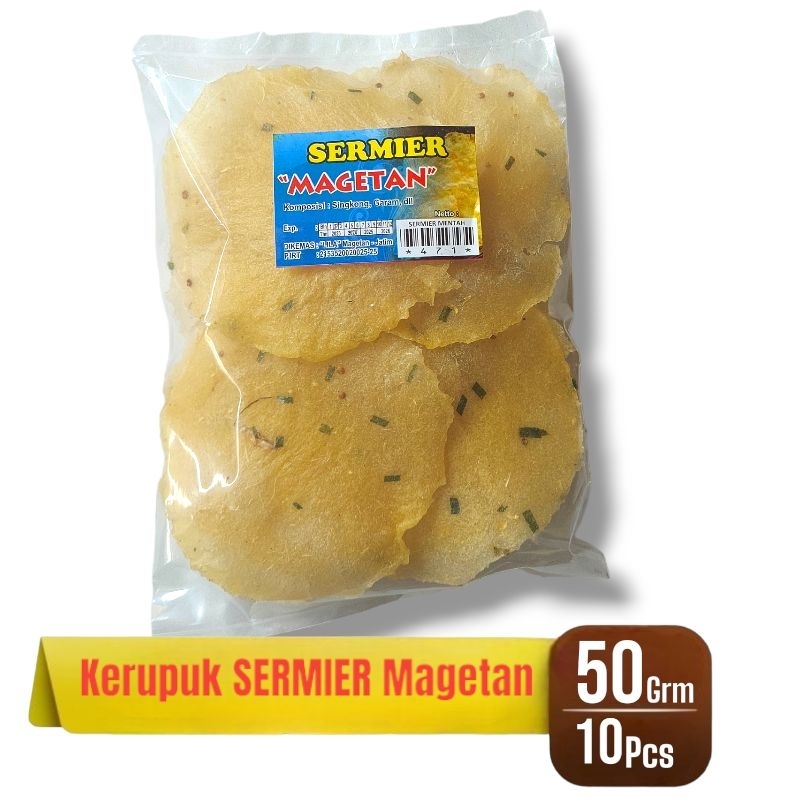 

Kerupuk Sermier Mentah Magetan Kerupuk Singkong