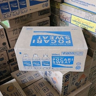 

ED 01.26 - CTN 24*350ML - POCARI BOTOL PET 350ML ISI 24 BOTOL