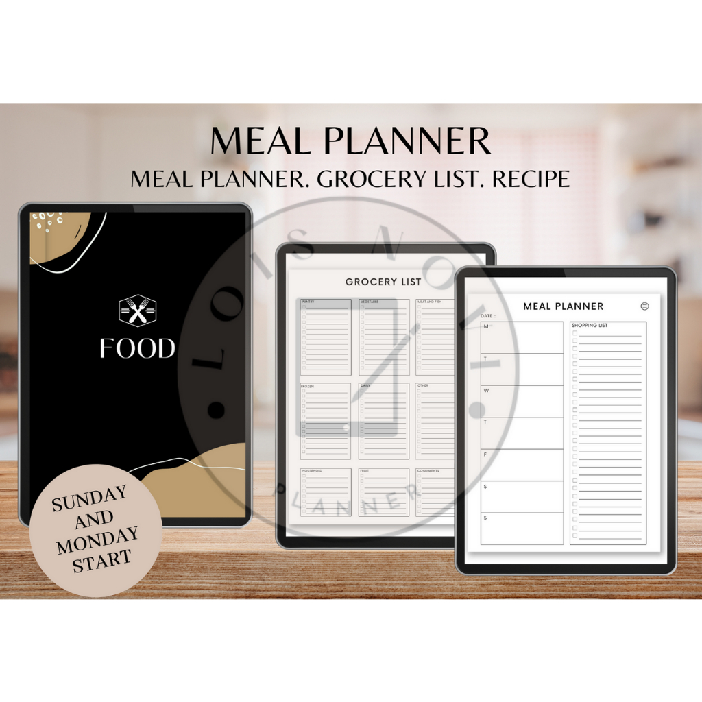 

Meal Planner, Meal, Gorcery, Recipe Planner