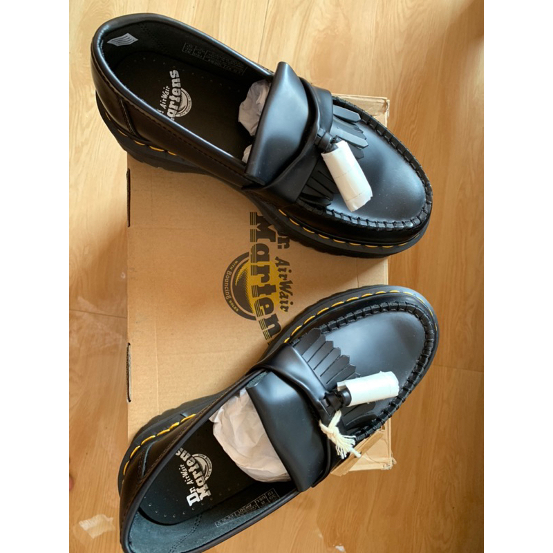 Dr Martens Adrian Quad Black Smooth dan Dr Martens 1460 Bex