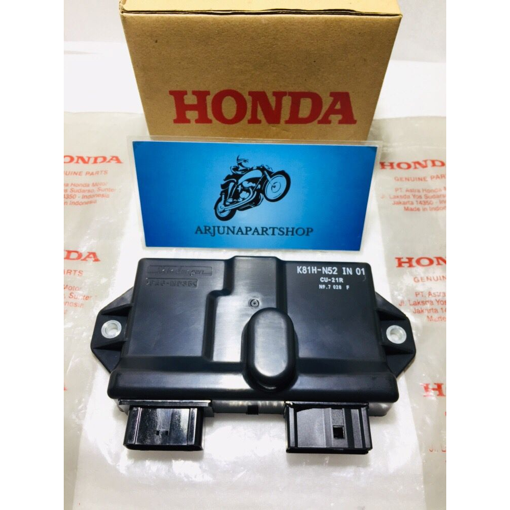 ECU ECM CDI BEAT FI ESP KODE K81H - N52 IN - 01 NON ISS (NON IDLINGSTOP) TAHUN 2017 2018 2019 BARU O