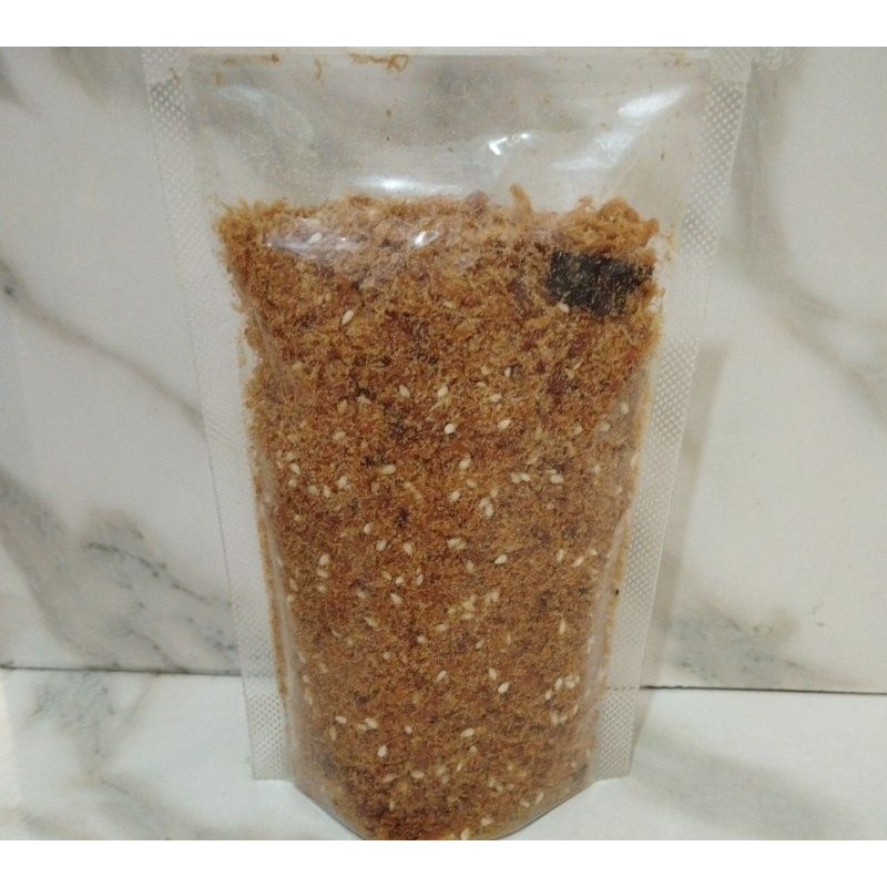 

Repack Abon Meat Floss Vegetarian 200g / 200 gram Topping Bumbu Bahan Masak Dapur Tambahan Pangan Lauk Campuran Masakan Makanan Hidangan Halal Vegan Vegetarian Vege Side Dish Food Ready Stock Pekanbaru Riau Indonesia Gratis Free Bebas Ongkir COD Gosend