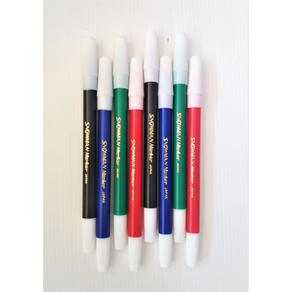 

(1 PCS) SPIDOL SNOWMAN MARKER KECIL WARNA HITAM