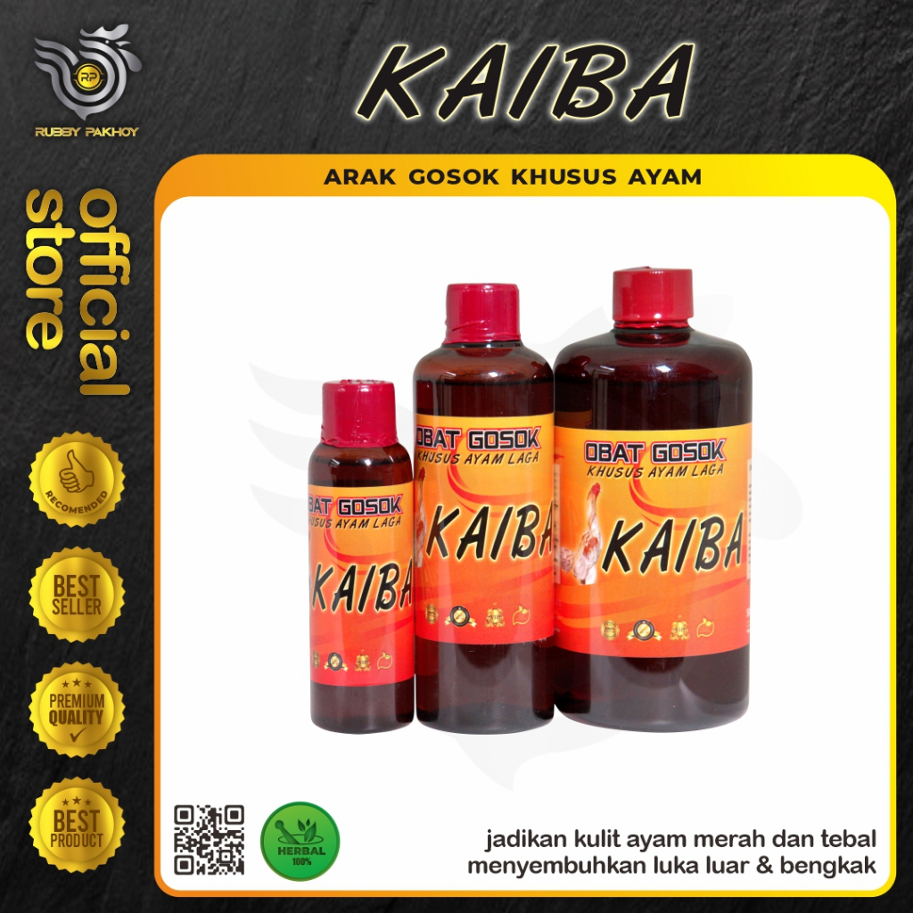 ARAK GOSOK KAIBA KHUSUS AYAM LAGA KULIT AYAM TEBAL BERSIH, DAN MERAH MERONA