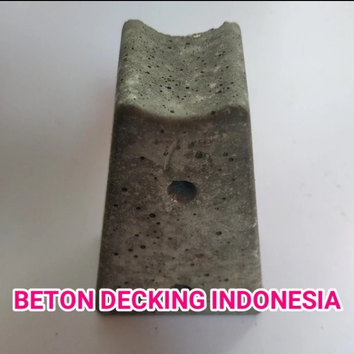 ECERAN - Beton Decking siap pakai 75mm 7.5cm - Tahu beton