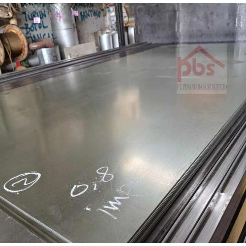 BJLS IMPORT - PLAT GALVANIS KILAP IMPORT Tebal 0.8mm / 2.0mm