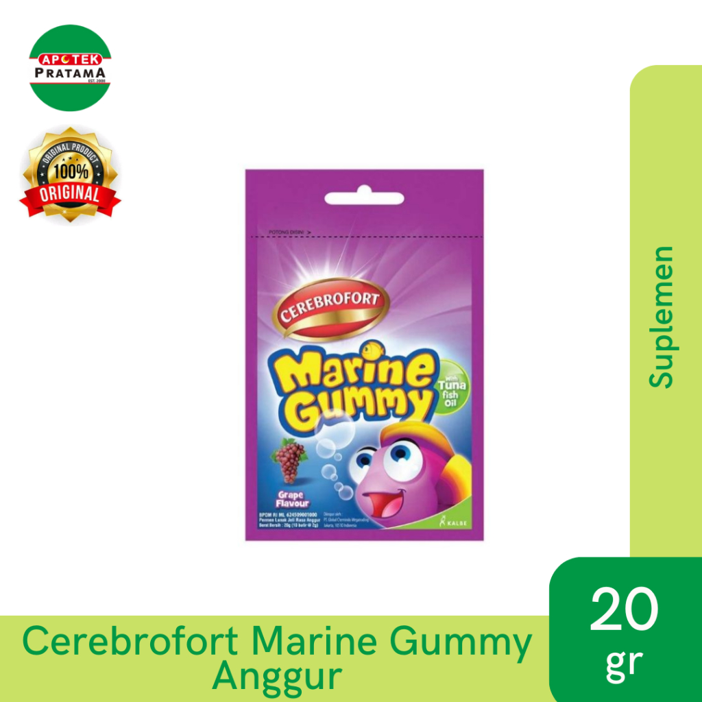 CEREBROFORT MARINE GUMMY ANGGUR SACH