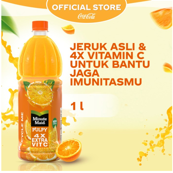 

MINUTE MAID PULPY ORANGE MINUMAN JUS JERUK 1 L