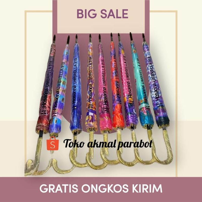 PAYUNG SATIN 16 JARI