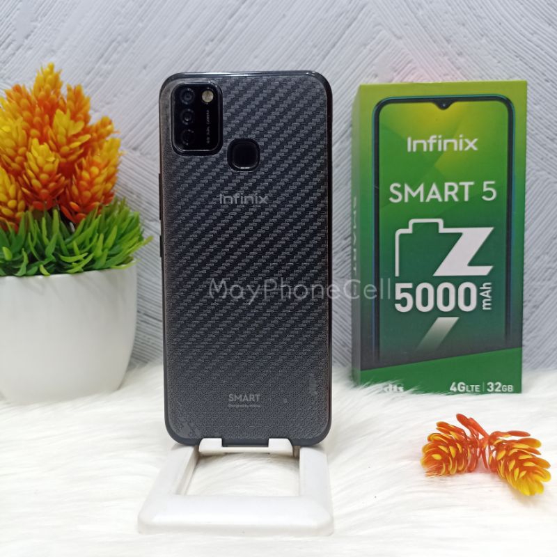 Infinix Smart 5 ram 3GB Internal 64GB 3/64 2/32 GB Handphone Second Bekas Fullset Batangan ex Garansi Resmi Original Bergaransi