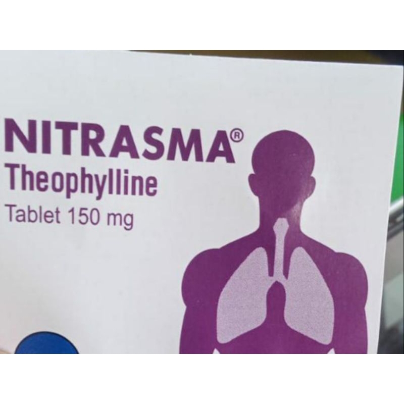 Nitrasma Strip Isi 4Tablet/ Meringankan Serangan Asma