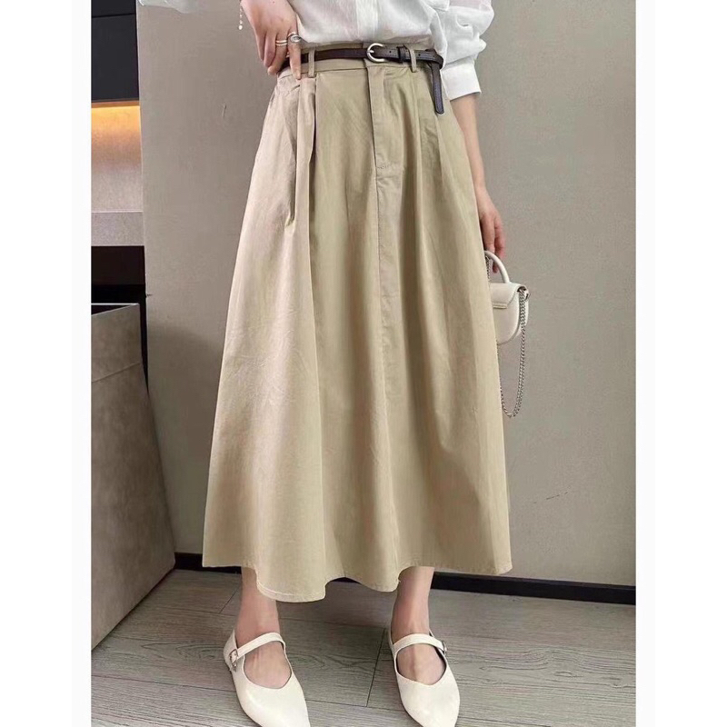 WR6334 SKIRT + BELT WANITA IMPORT MODEL KOREA BANGKOK KEKINIAN