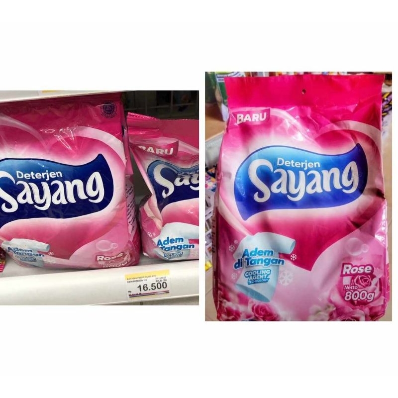 Deterjen Sayang 800gr / deterjen sayang / deterjen 800gr