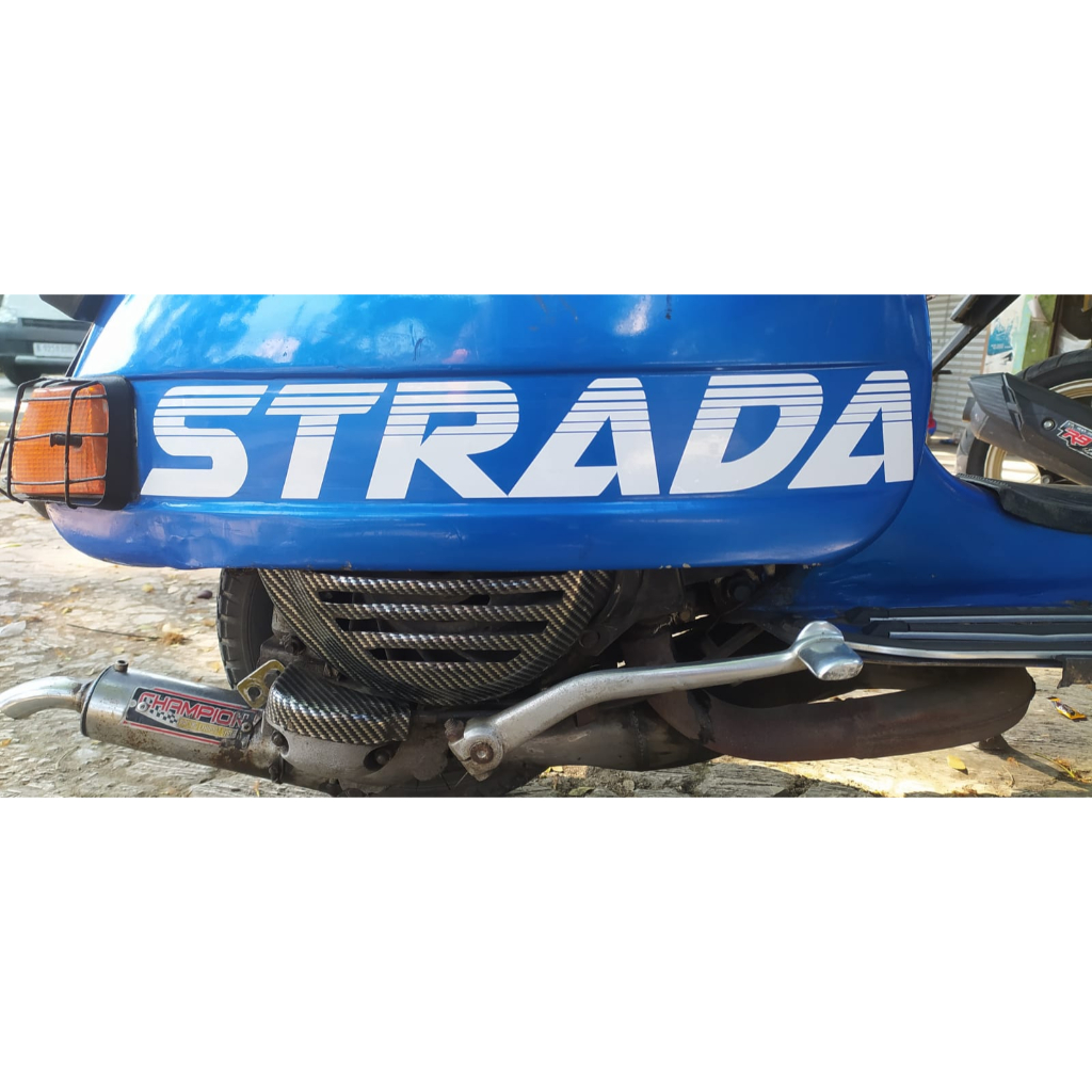 STICKER cutting TEPONG VESPA PS STRADA