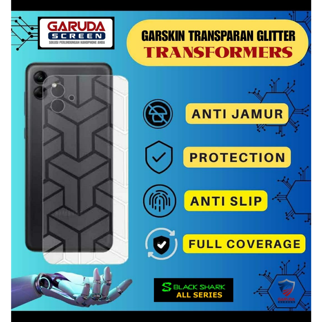 Garskin Back Protector Transformer|Anti Gores Hydrogel SERIES XIAOMI BLACK SHARK SERIES Xiaomi Black