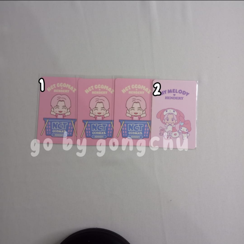 [READY] PHOTOCARD PC OFFICIAL NCT  WAYV HENDERY