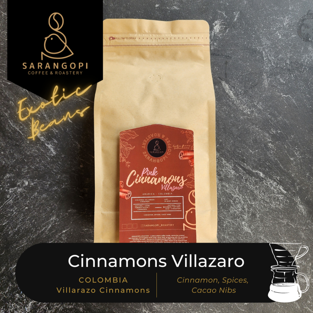 

Pink Cinnamon Villarazo - Coffee Beans Exotics by Sarangopi Roastery