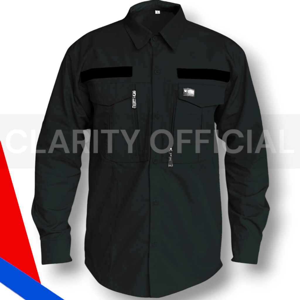 Kemeja Tactical W-Tac Lengan Panjang / Baju Hem Kemeja Lapangan Panjang