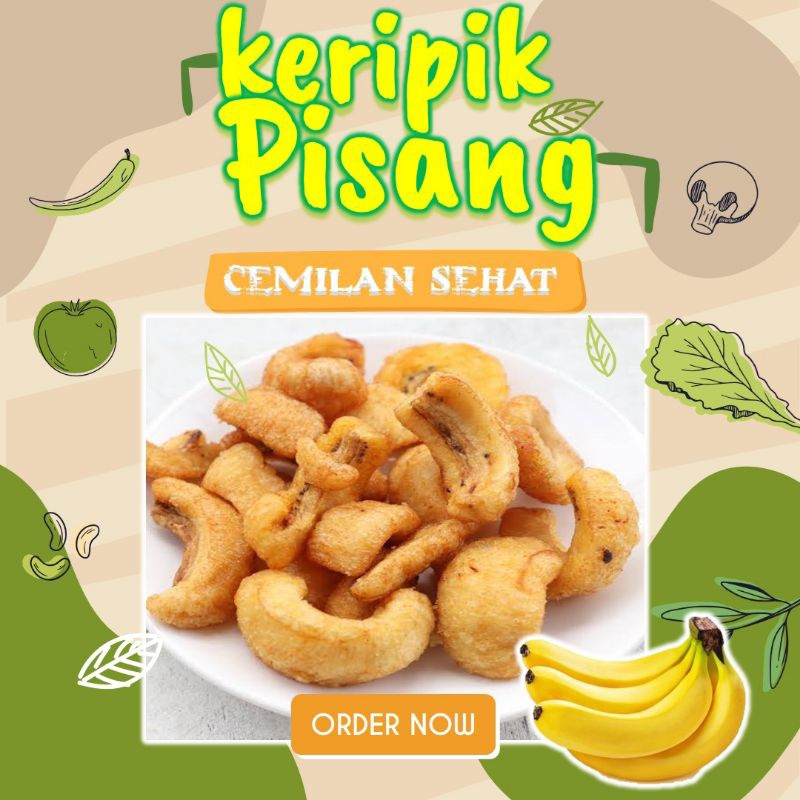 

KERIPIK BUAH PISANG CEMILAN SEHAT