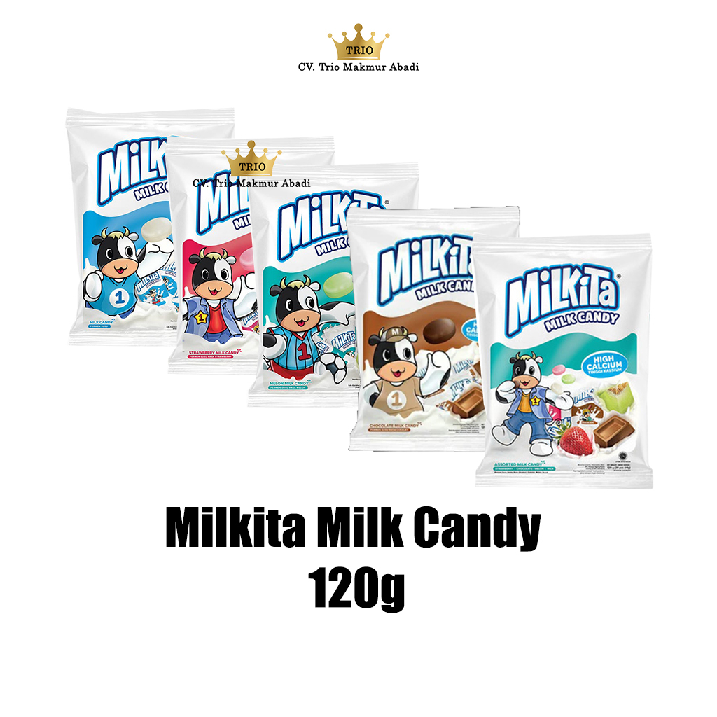

Permen Milkita Candy Bag 120g