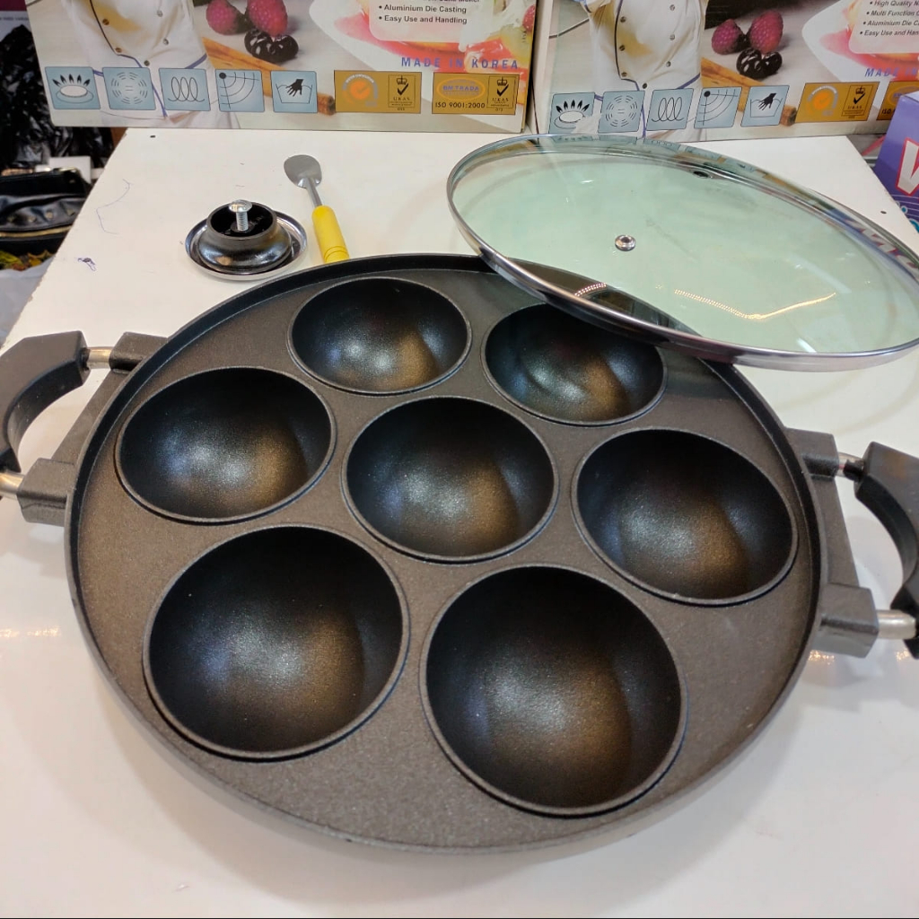 Cetakan Bikang cekung 7 HappyCall Bahan Teflon Anti Lengket