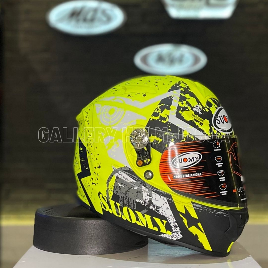 SUOMY SR Sport Star Yellow Fluo