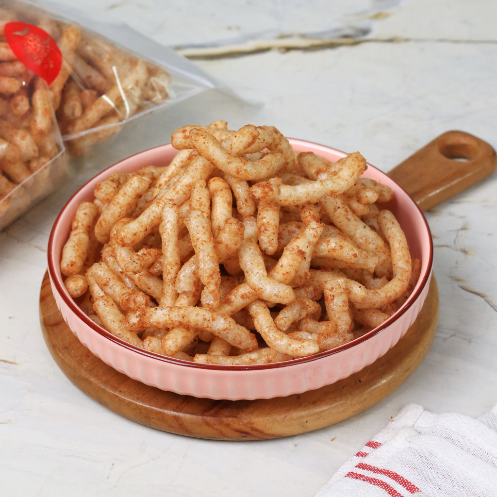 

Petekres Official - Gurilem Kerupuk Ikan Asli Cililin Tanpa Minyak Krupuk Sangrai Halal