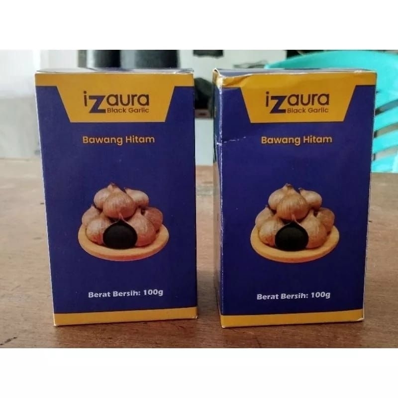 

BAWANG HITAM BLACK GARLIC iZAURA 100GR