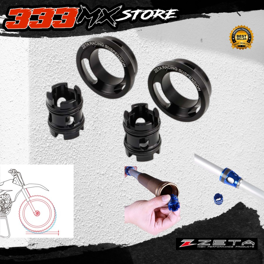 ZETA 30MM FRONT SUSPENSION LOWERING KIT WP XPLOR 48 KTM HUSQVARNA ORI