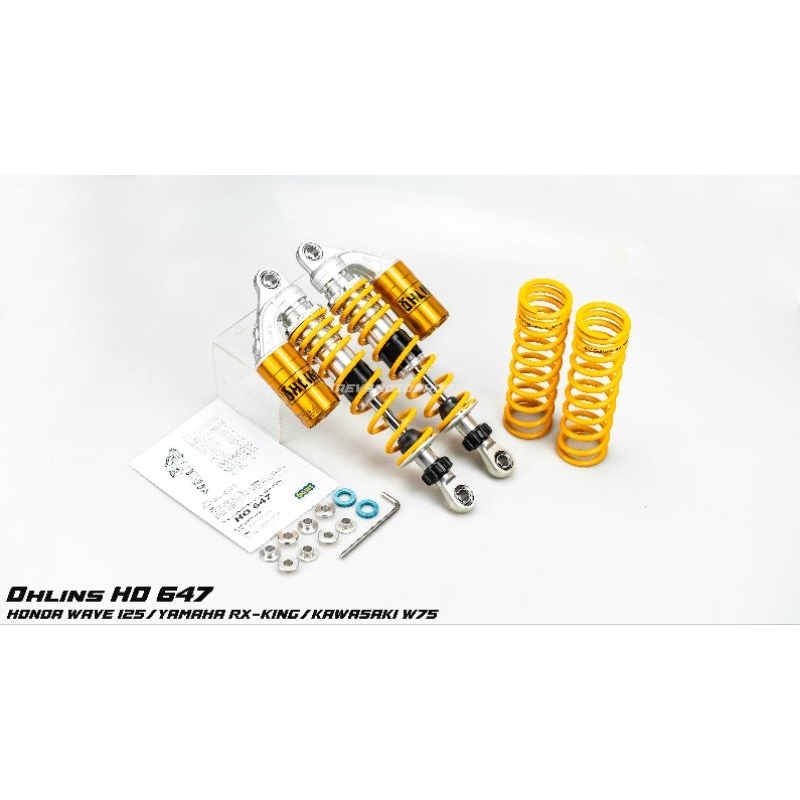 SHOCK OHLINS YAMAHA RX KING GARANSI 3 TAHUN