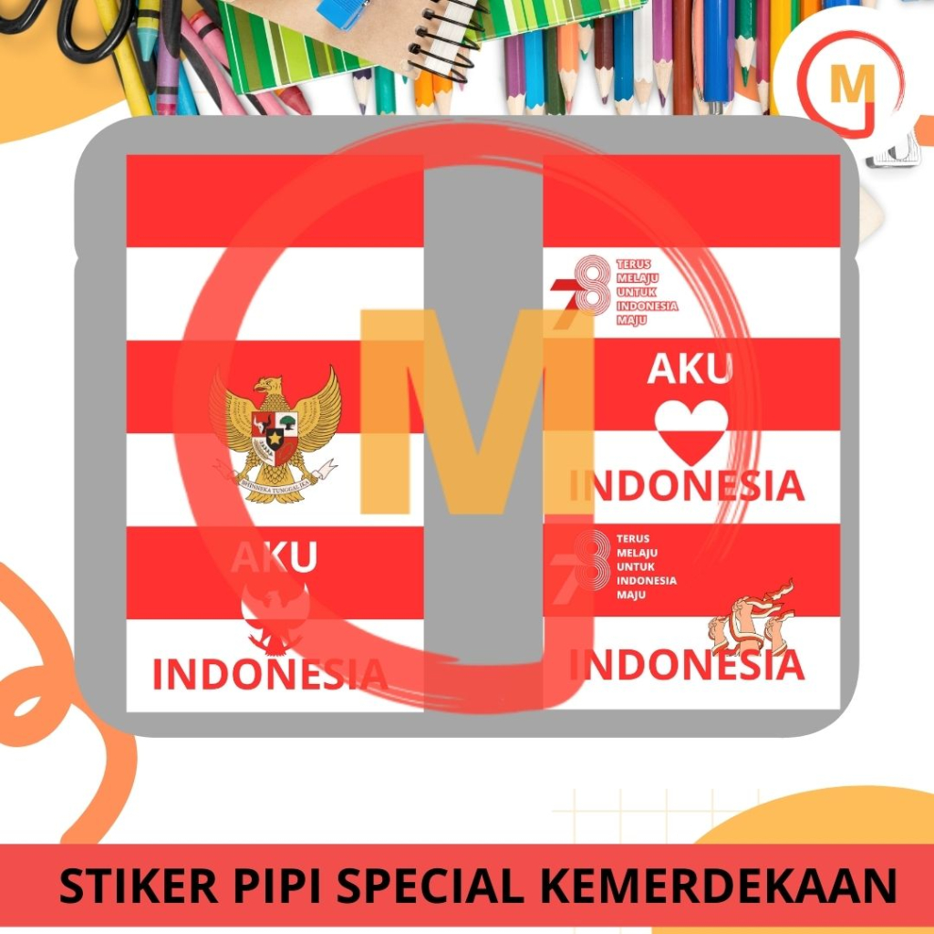 

Stiker Pipi Special Kemerdekaan Republik Indonesia