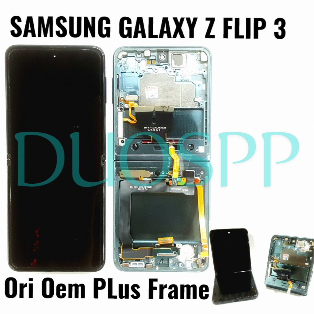 LCD TOUCHSCREEN + FRAME SAMSUNG Z FLIP 3 LCD TS FULLSET Z FLIP3