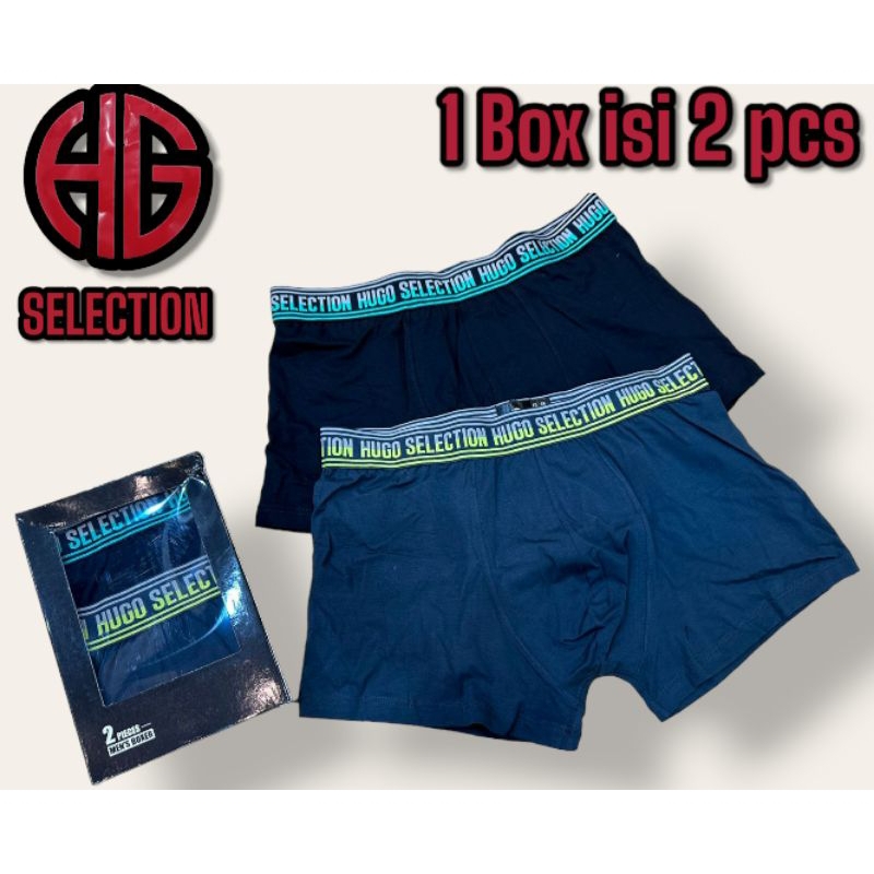 Celana Dalam Boxer Pria HUGO SELECTION ORIGINAL