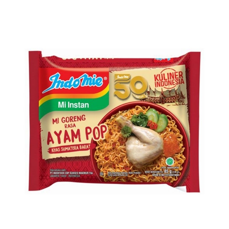 

INDOMIE GORENG AYAM POP 85 gr x 5