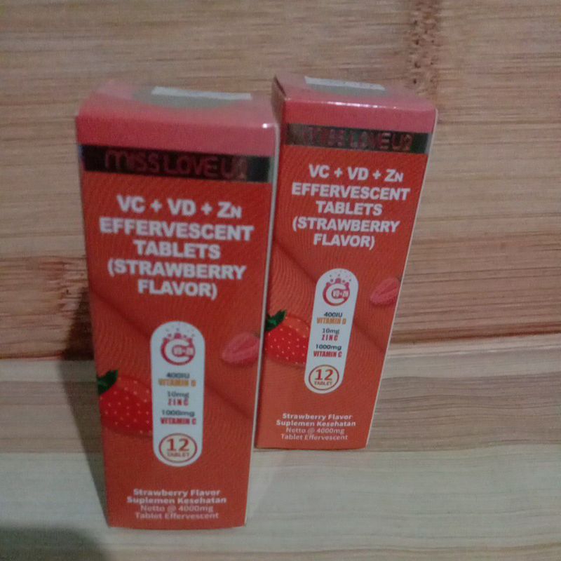 effervescent tablet strawberry