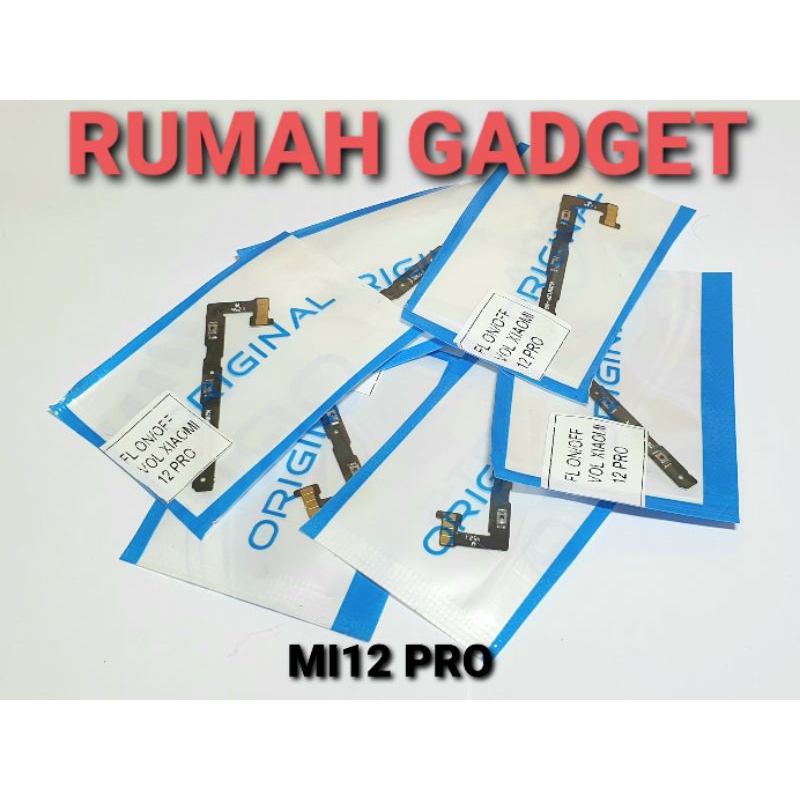 FLEXIBLE TOMBOL ON OFF VOLUME XIAOMI MI12/MI 12/MI12 PRO/MI 12 PRO/MI12 LITE/MI 12 LITE