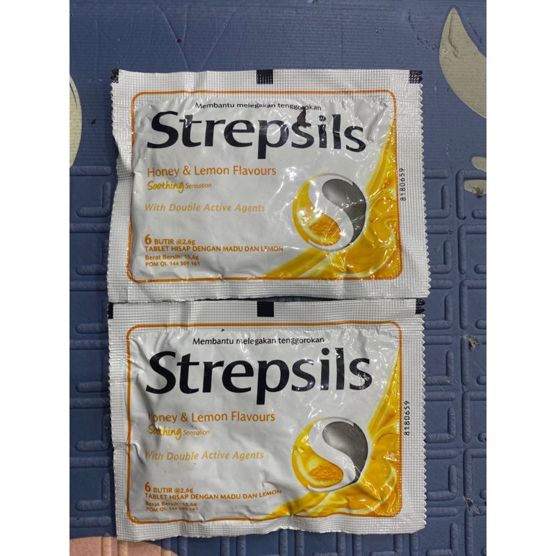 

Strepsils permen hisap isi 6 butir honey