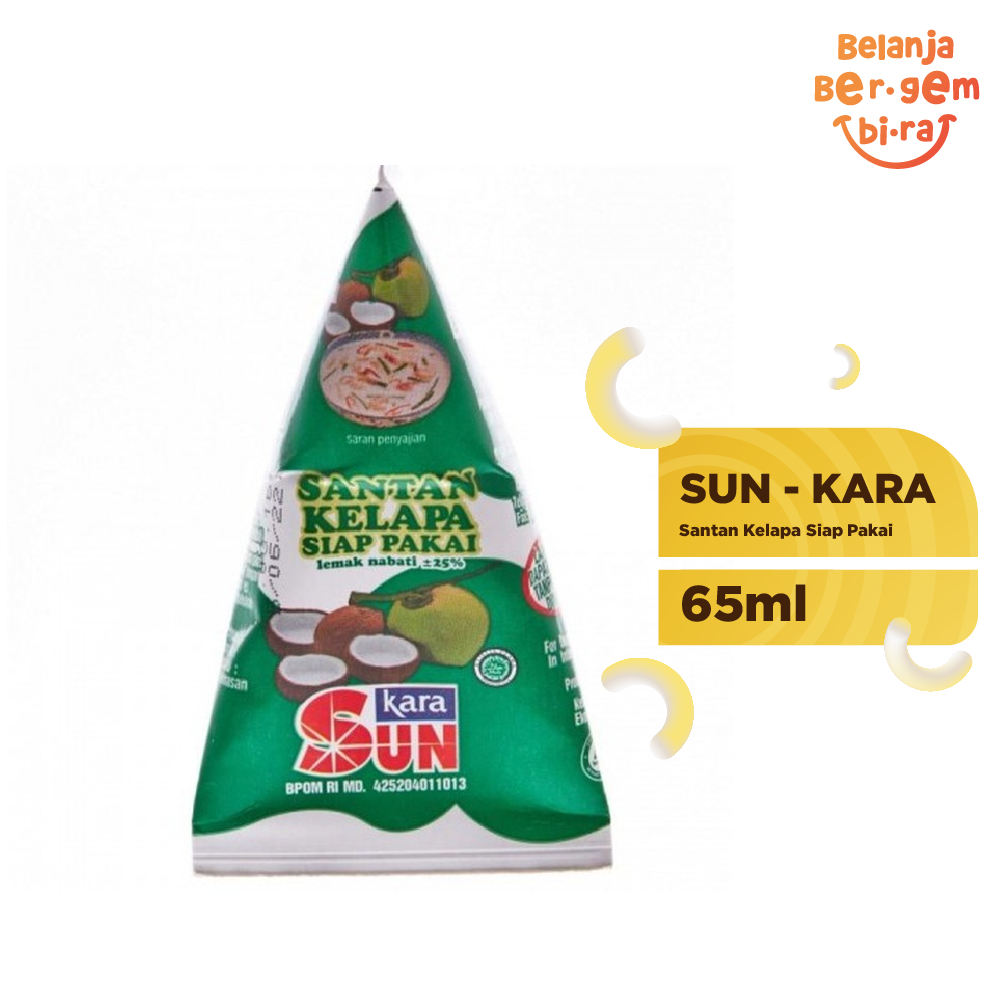 

SUN KARA Santan Kelapa 65ml