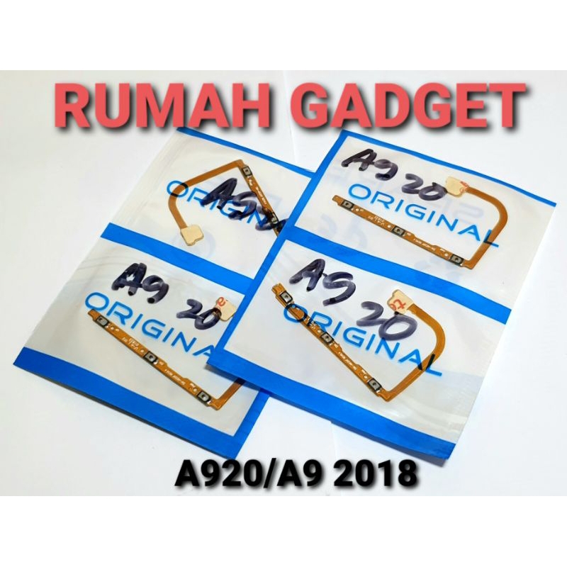 FLEXIBLE TOMBOL ON OFF VOLUME SAMSUNG A920/A9 2018