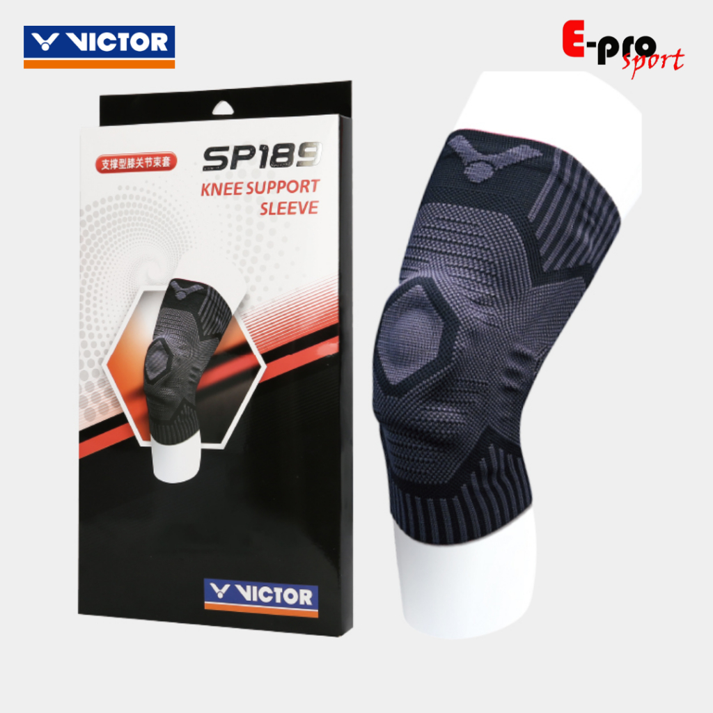 Knee Support Sleeve Victor SP189 / SP 189 / SP-189 Deker Badminton Pelindung Lutut Bulutangkis Origi