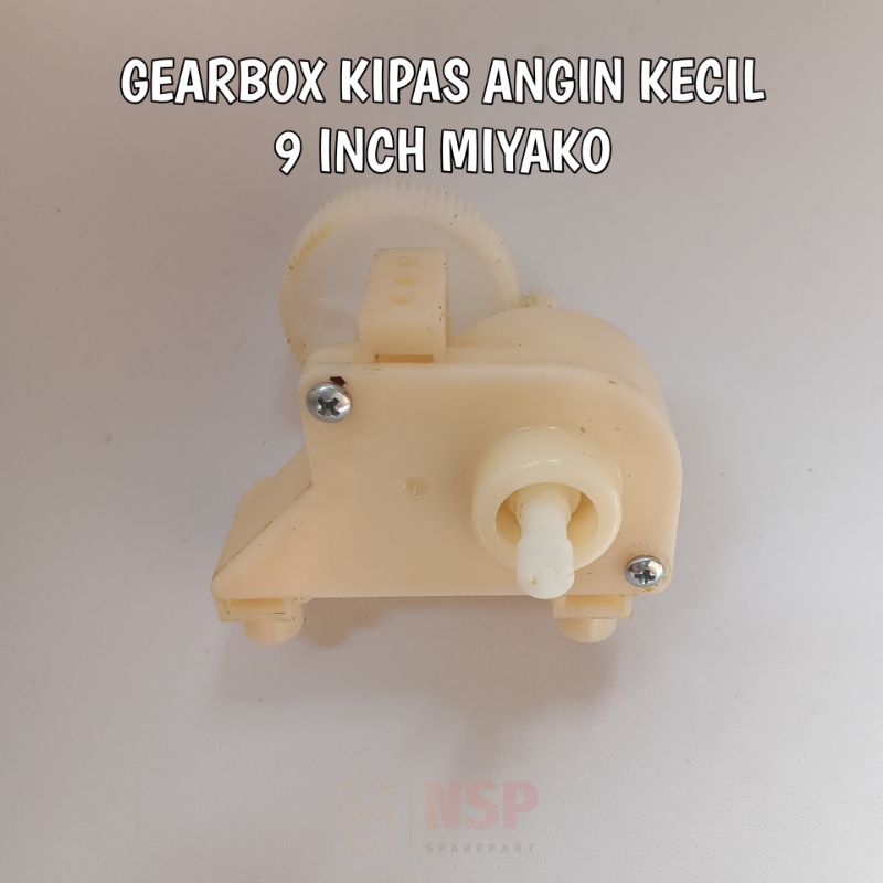Gearbox Kipas Angin Kecil 9 inch Model Miyako - Multi - Gearbox