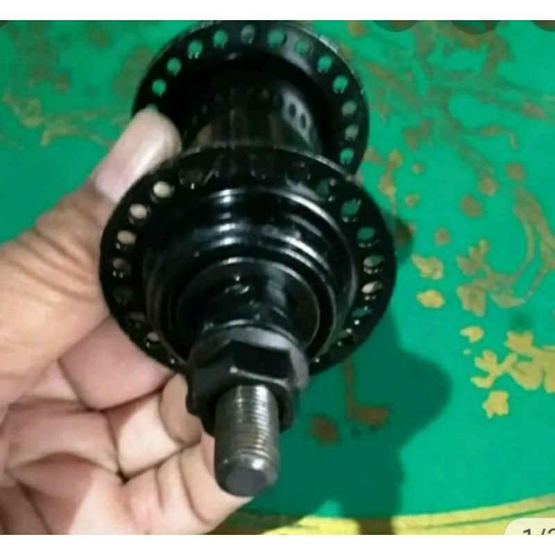 Hub FreeHub Depan BMX 48H, Bos sepeda depan 48H  bukan Bearing