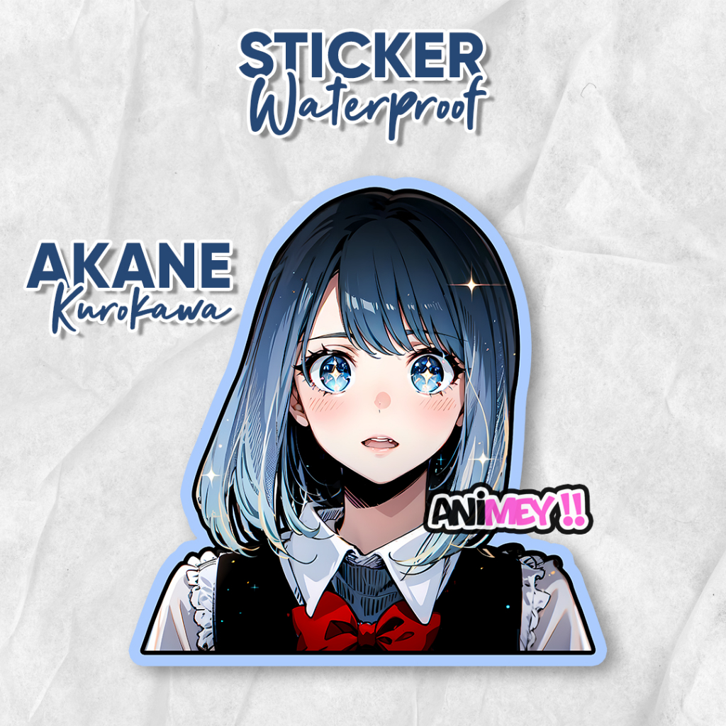 

Stiker Akane Kurokawa / Sticker Anime Waterproof