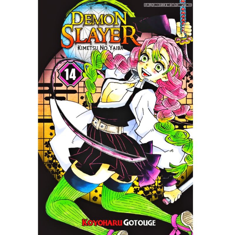 [BONUS GANTUNGAN & STIKER ANIME] Komik Demon Slayer Original Segel / Kimetsu No Yaiba / Tanjiro Nezu