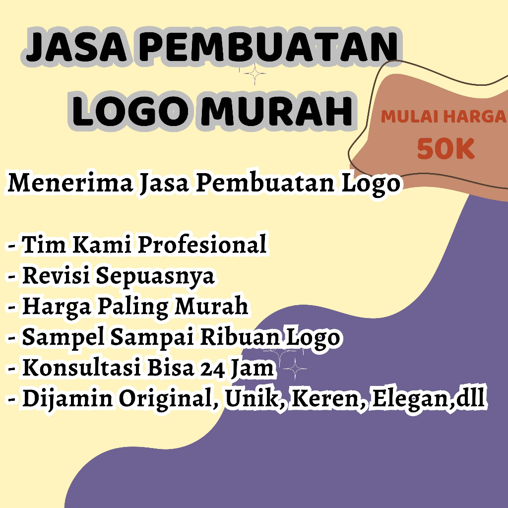 DESAIN LOGO (5 KONSEP + BRAND GUIDE + UNLIMITED REVISION) Untuk Bisnis Anda - All Logo Design Styles, Jasa Desain Logo Online untuk Berbagai Kebutuhan - DESIGN LOGO LABEL PRODUCT NAMECARD TAG