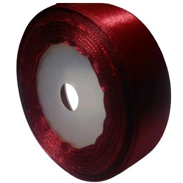 

Pita Satin Merah Maron Ukuran 3/4 inch/2cm Per Roll