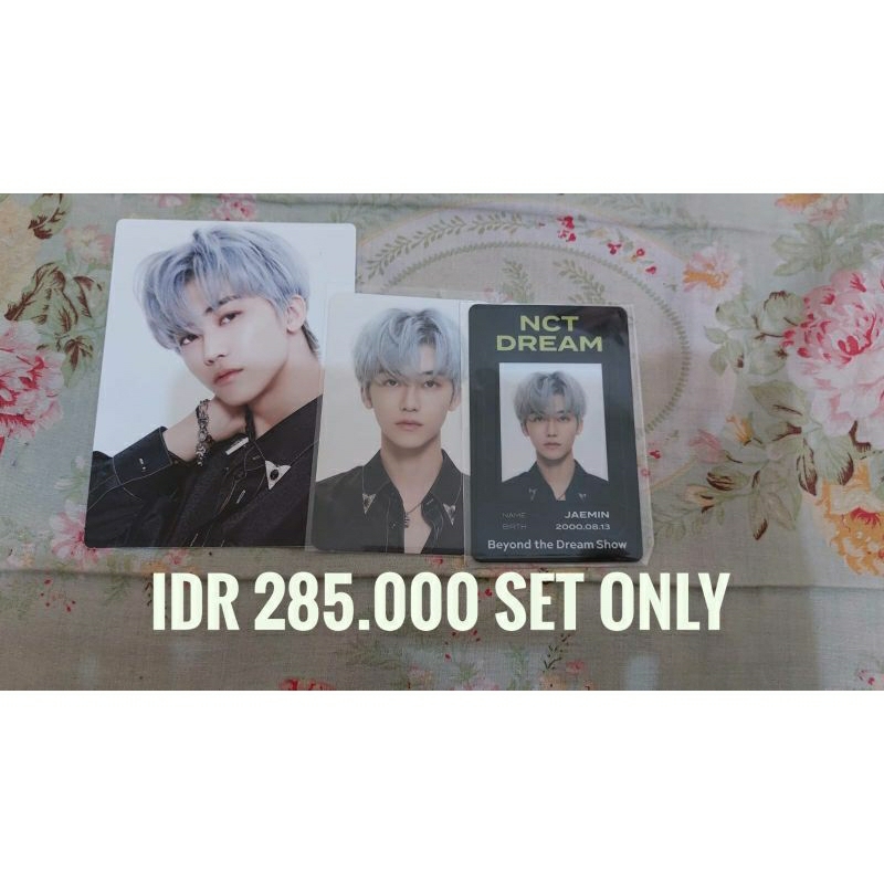 NCT DREAM Jaemin Beyond Live Deco Sticker Photocard Set