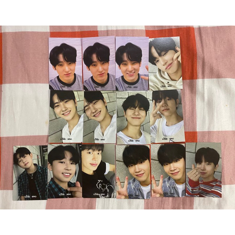 (BACA DESC) pc photocard loud x spao tnx the new six pnation jyp unit bbl gyehun eunhwi taehun hyuns