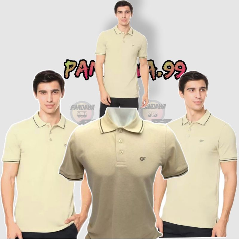 Baju Atasan pria kaos kerah. Cf.Country fiesta.COD